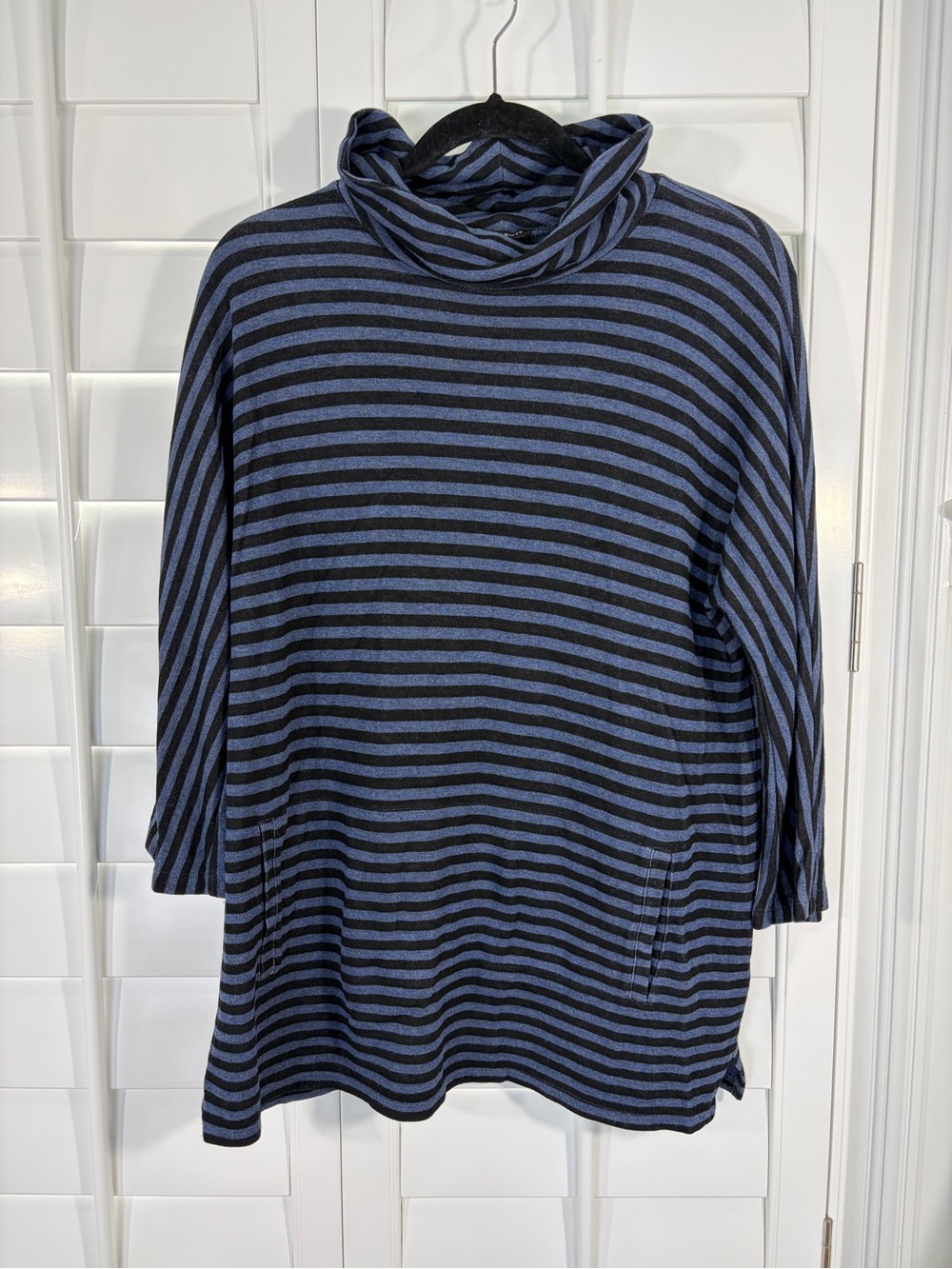 Talbots Striped Cowl Neck Sweater (M)